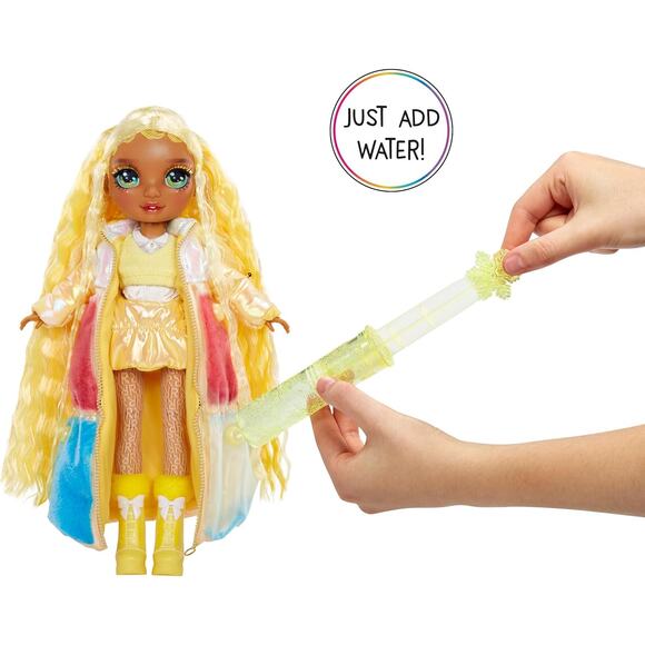 Damaged Box Rainbow High Winter Wonderland Sunny Yellow Magic Snow - Picture 4 of 4